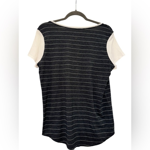 Lululemon Love Crew lll Striped Tee 12 - Picture 4 of 5